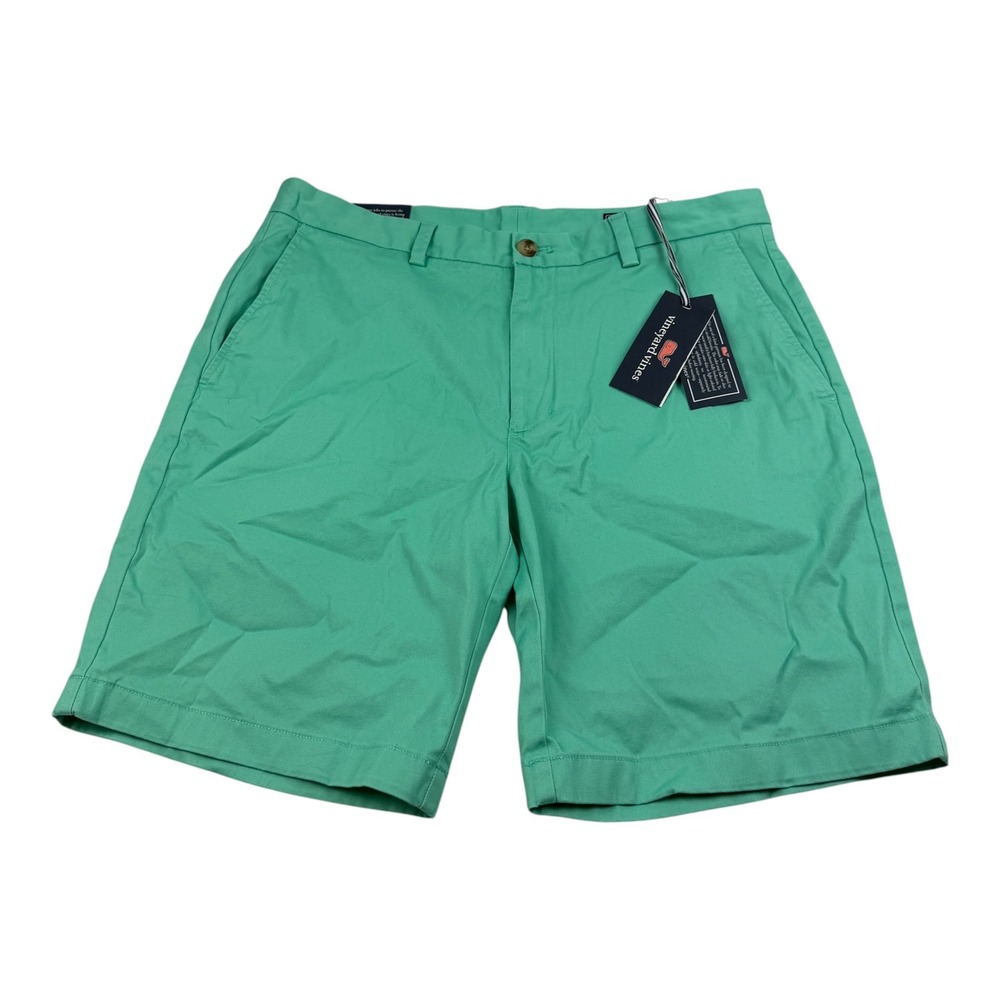 Vineyard Vines Mens 9" Stretch Breaker Short Antigua Green 34 1H0462-359-10520